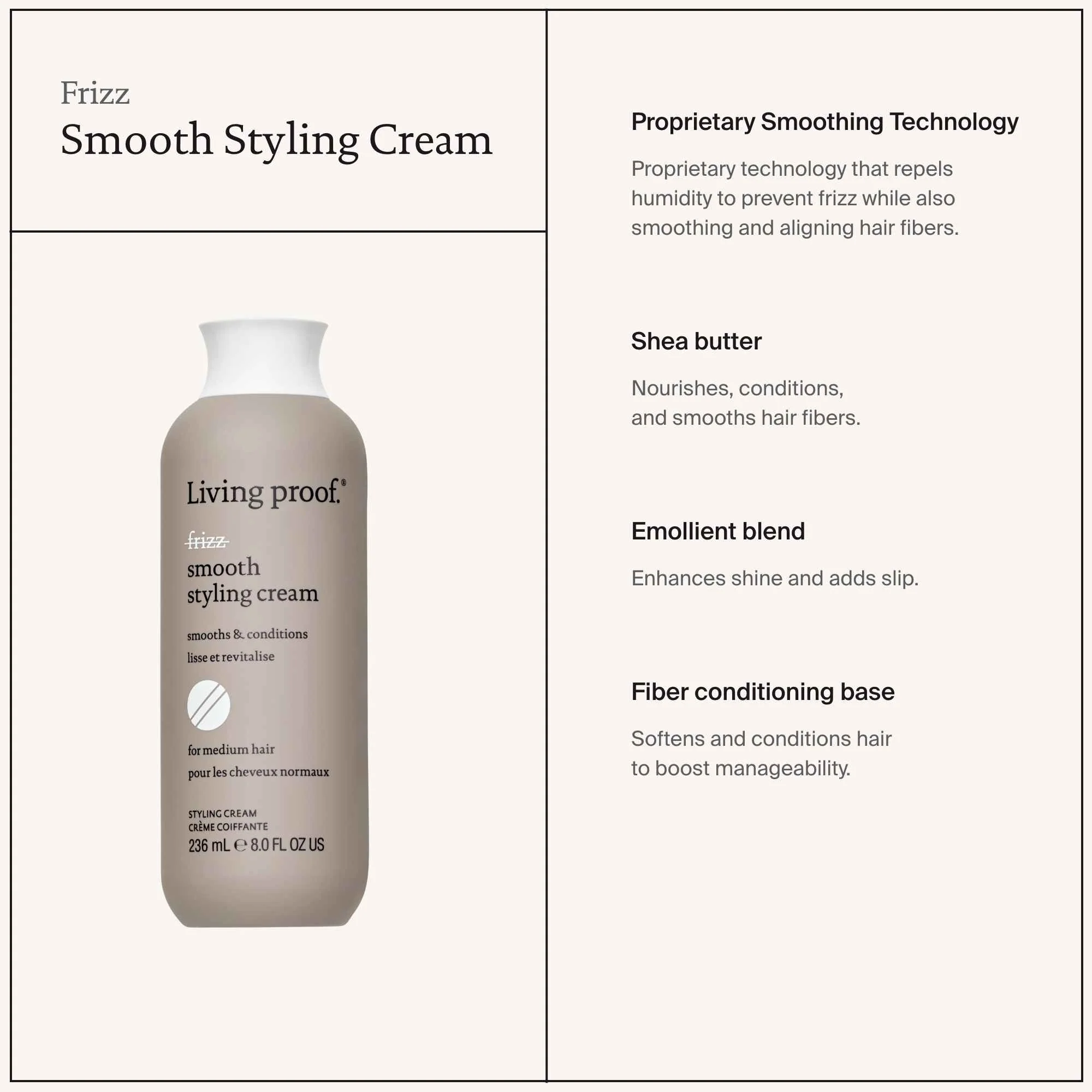 No Frizz Smooth Styling Cream - Image 7